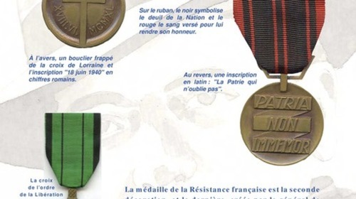 Exposition Médaille de la Résistance et Médaillés Meusiens