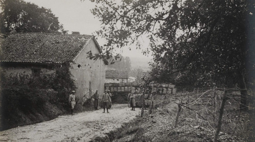 La défense du village de Béthincourt - 1914/1918