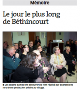 Le jour le plus long de Béthincourt